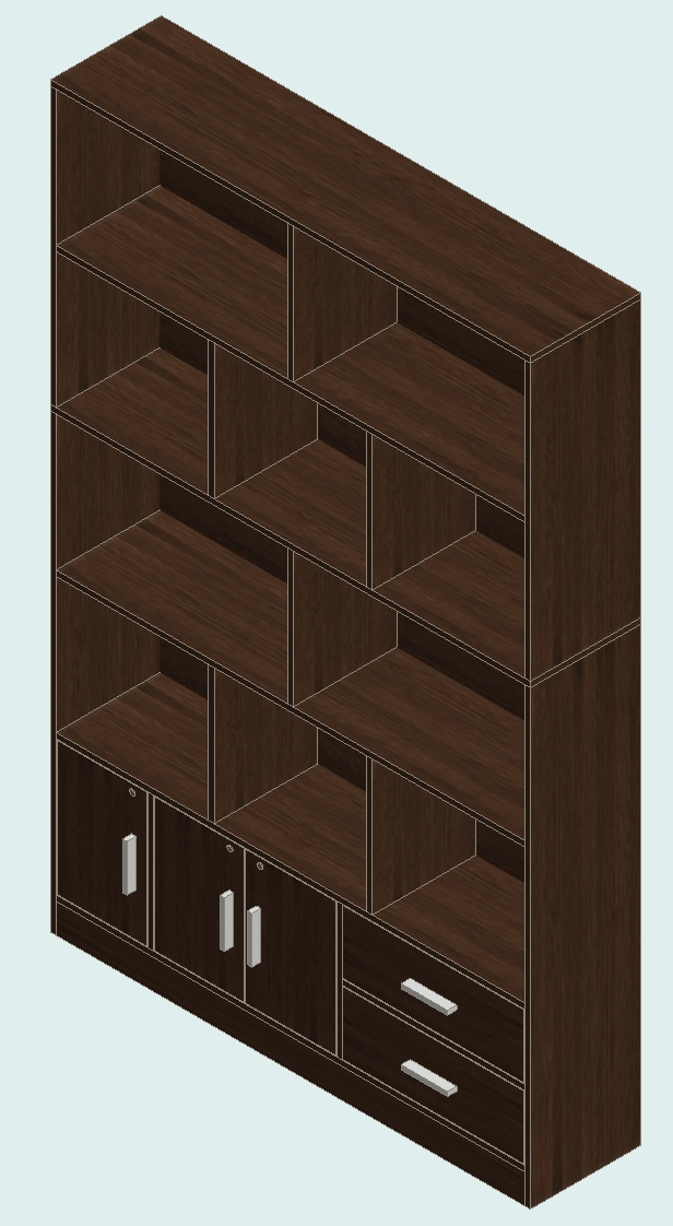 Prairie Oak Bookshelf