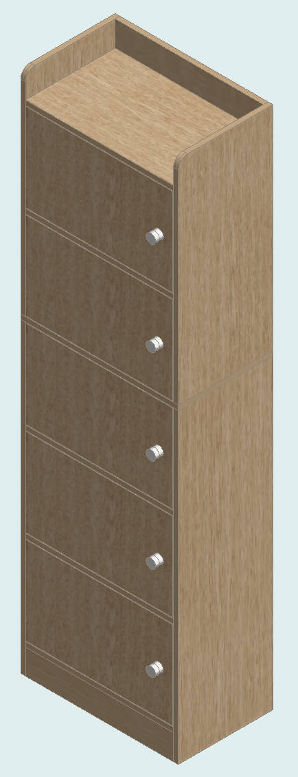 Country Oak Bookcase