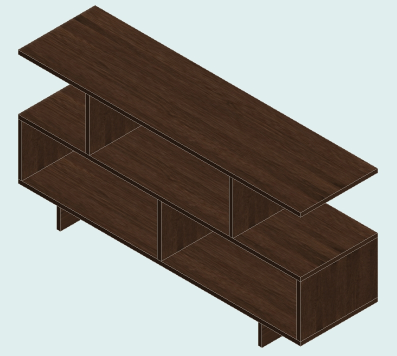 Prairie Oak TV Stand