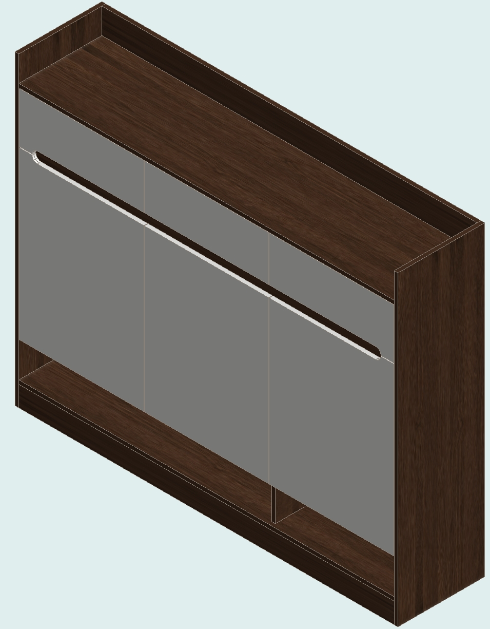 Prairie Oak & Warm White Shoe Cabinet