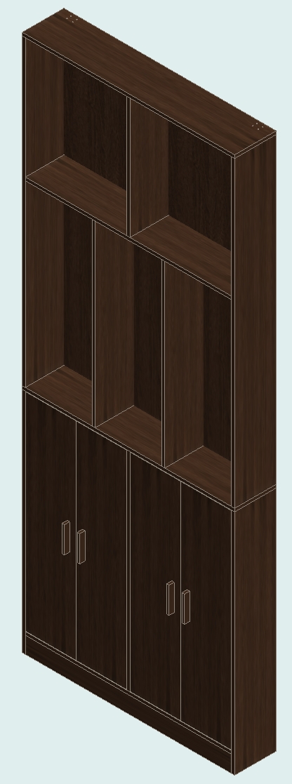 Prairie Oak Bookshelf