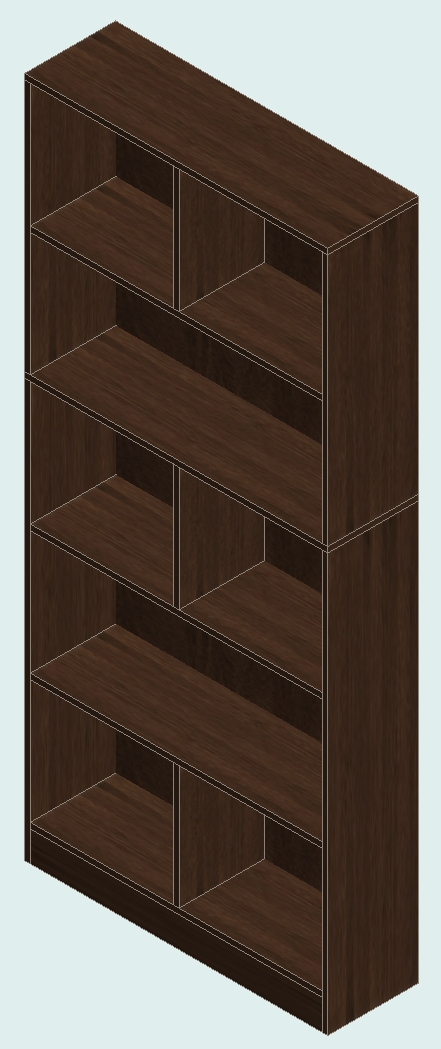Prairie Oak Bookcase