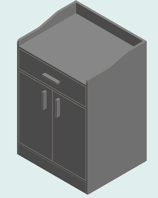 Light Gray Sideboard