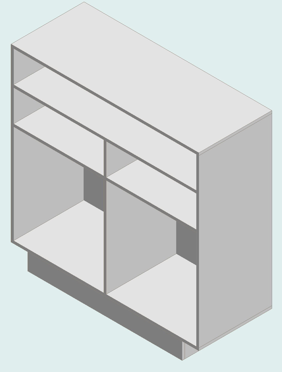 Warm White File Cabinet