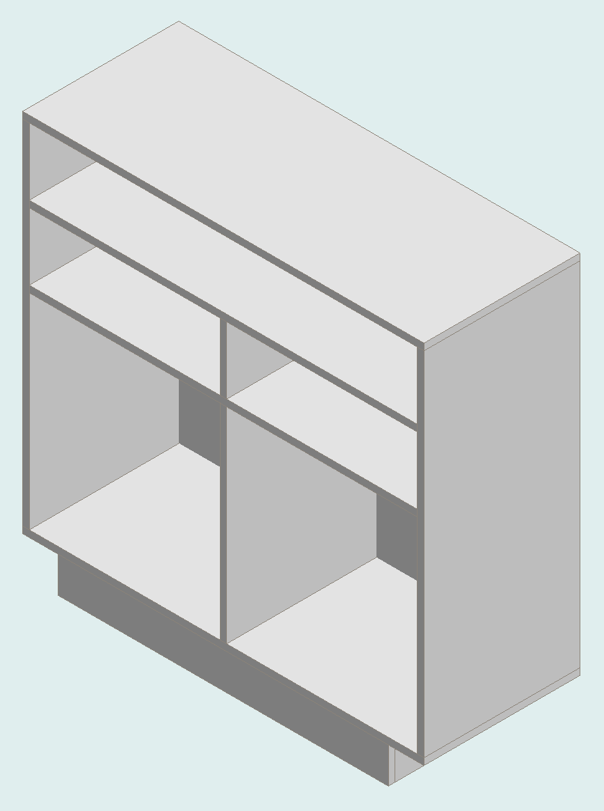 Warm White File Cabinet