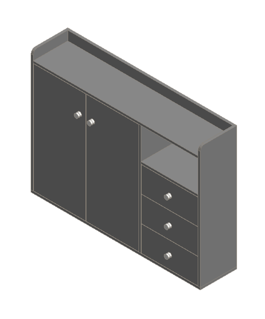 Light Gray Sideboard