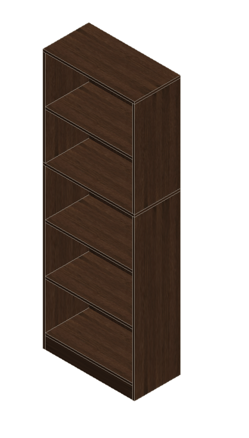 Prairie Oak Bookcase