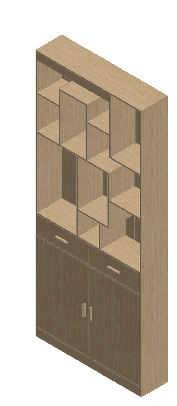 Country Oak Bookshelf