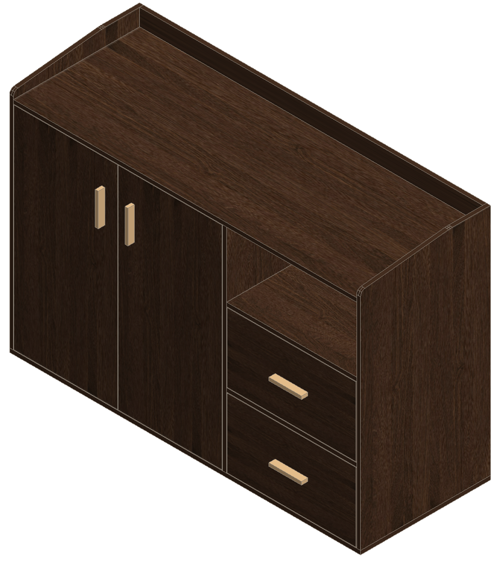 Prairie Oak Sideboard