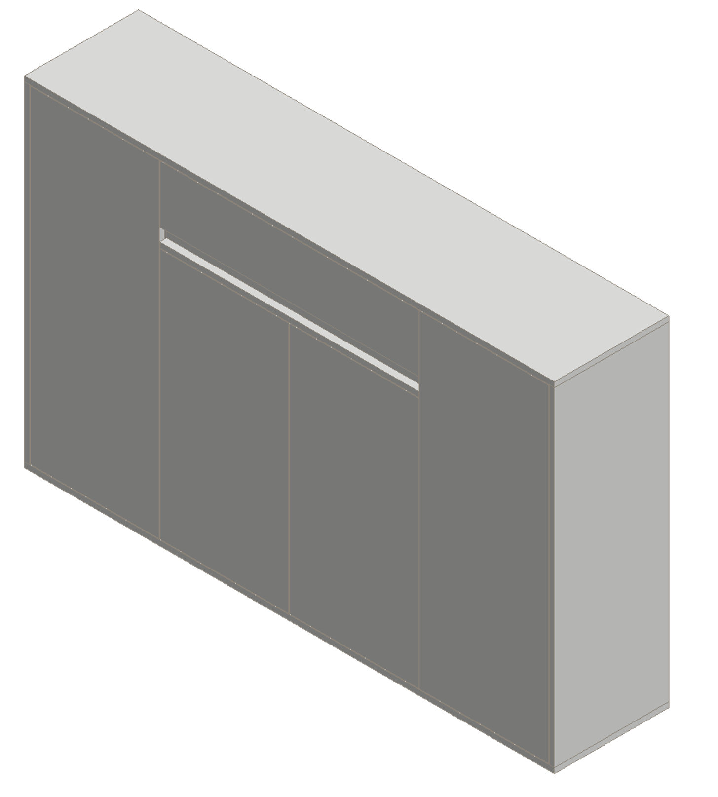 Warm White Shoe Cabinet