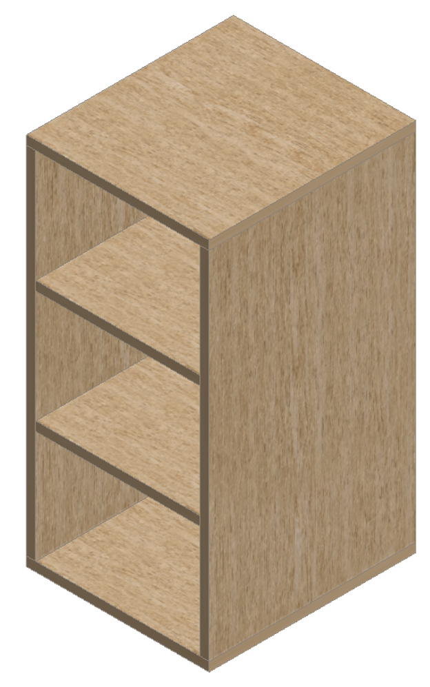 Country Oak Storage Rack