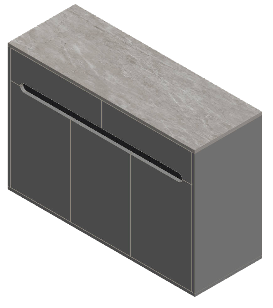 Light Gray & Black Shoe Cabinet