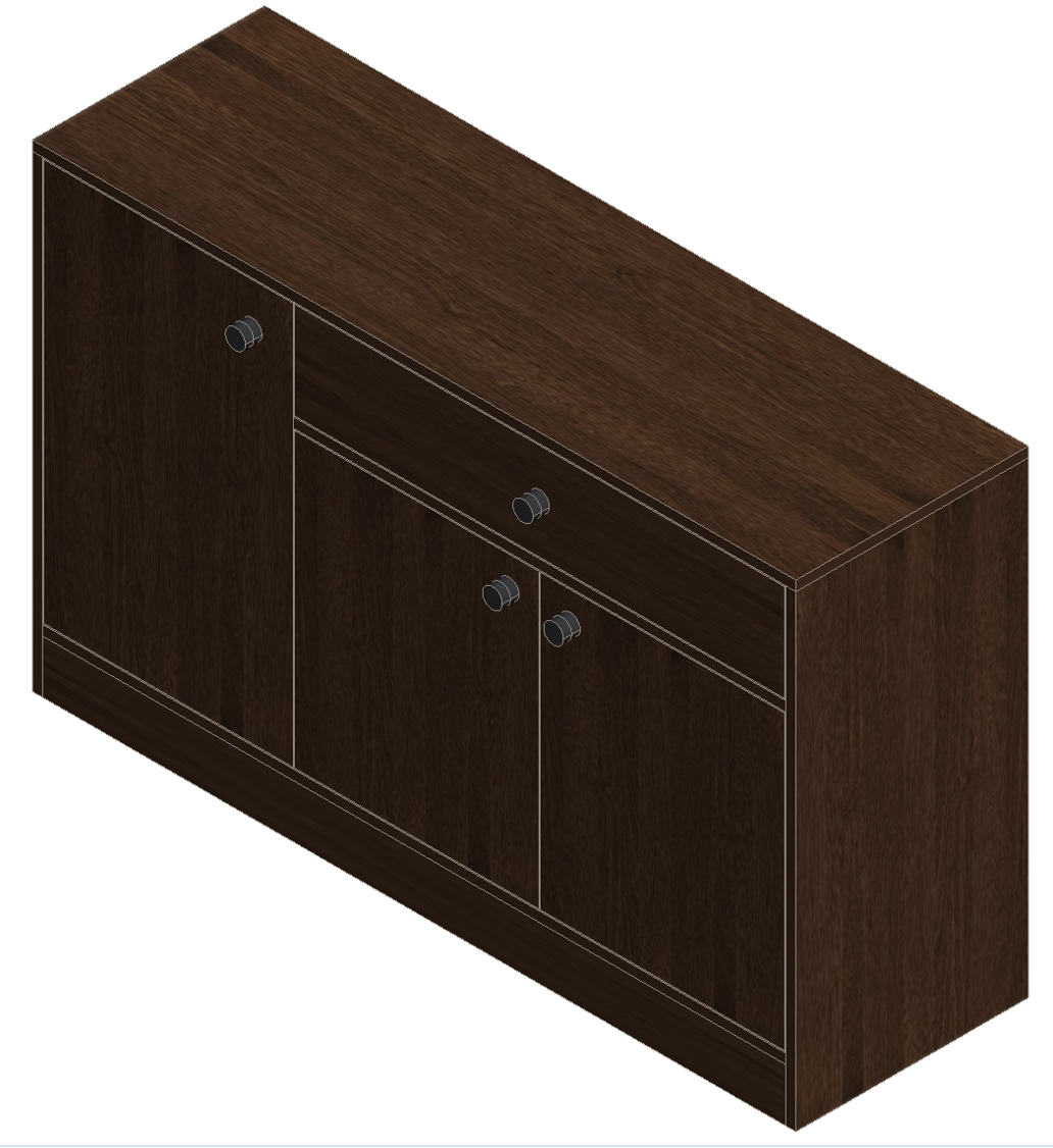 Prairie Oak Shoe Cabinet