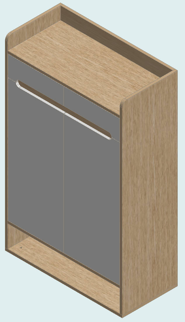 Country Oak & Warm White Shoe Cabinet