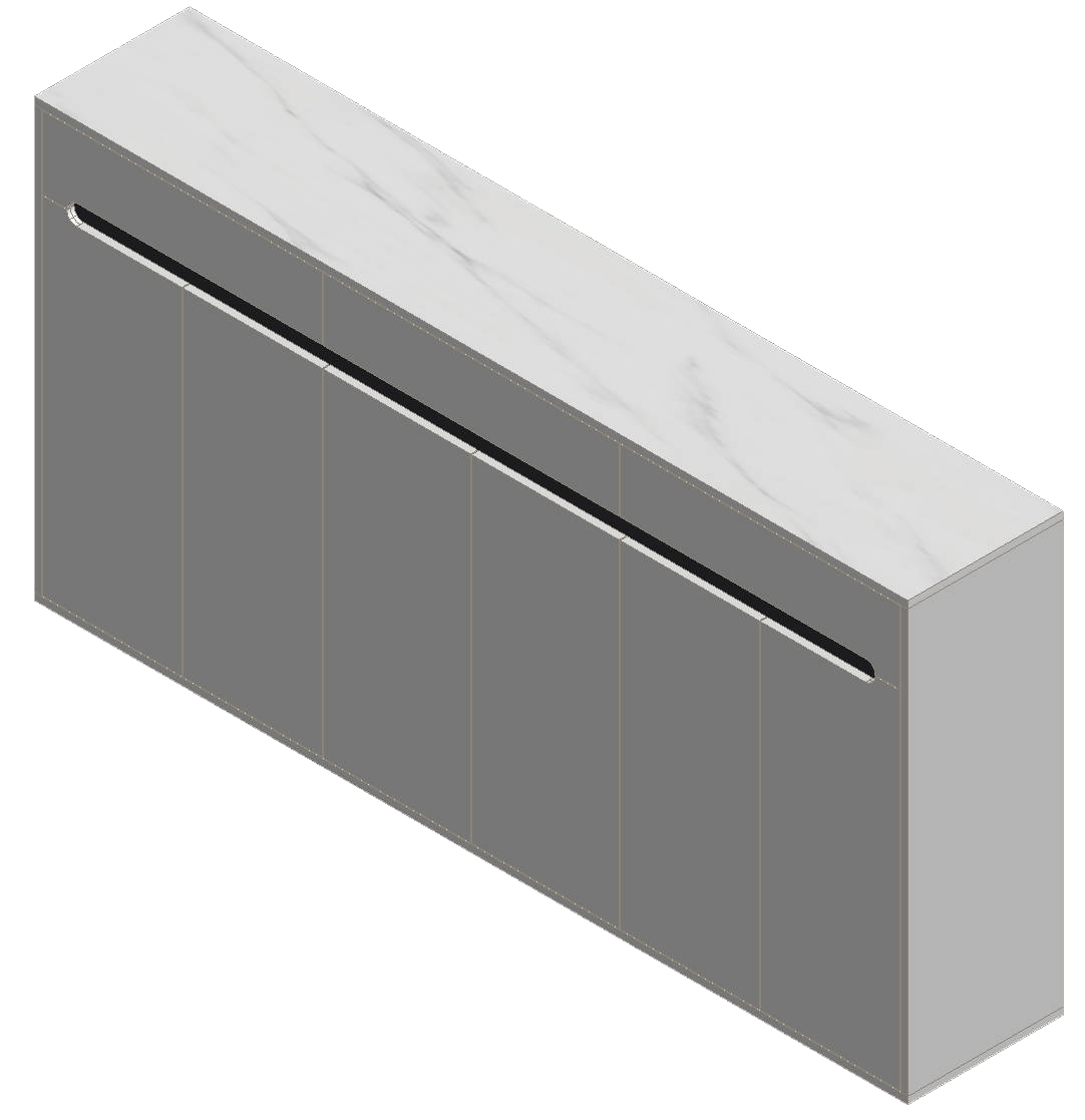 Warm White & Black Shoe Cabinet