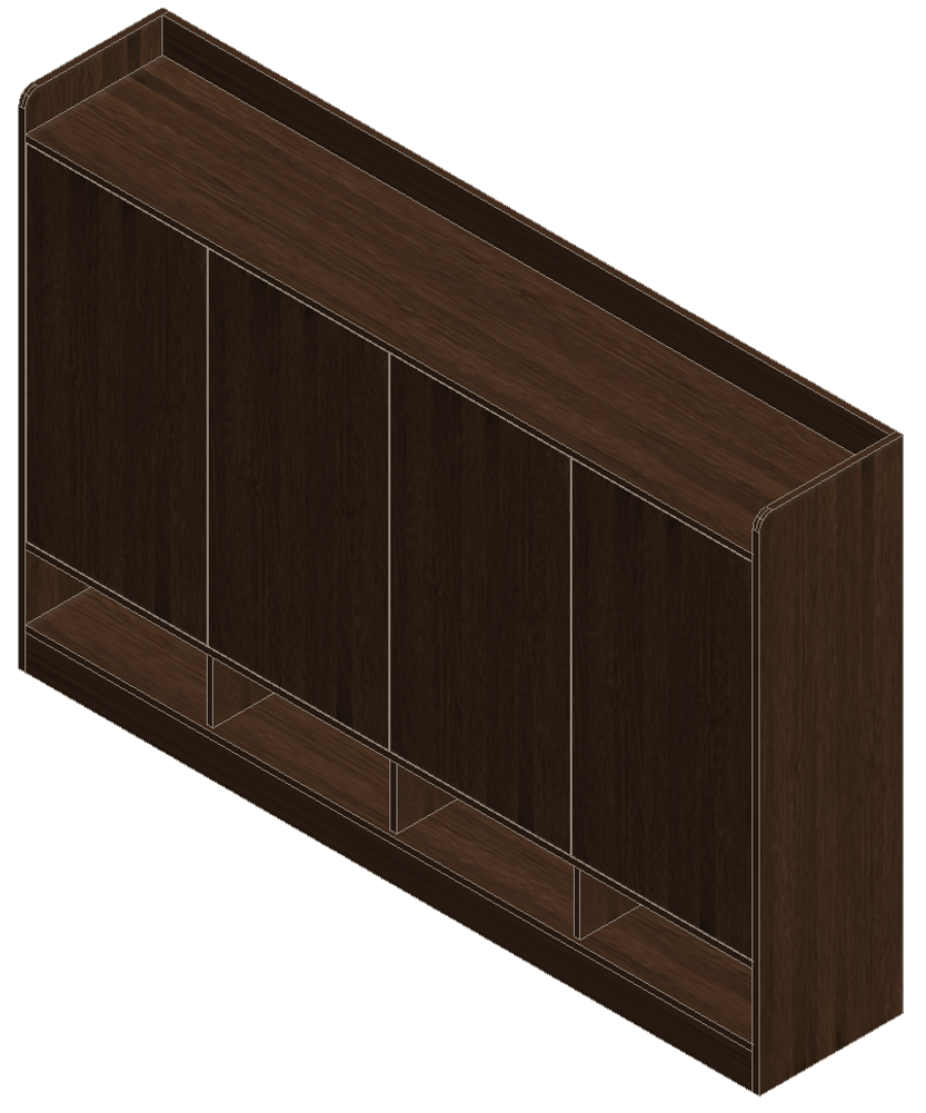 Prairie Oak Shoe Cabinet