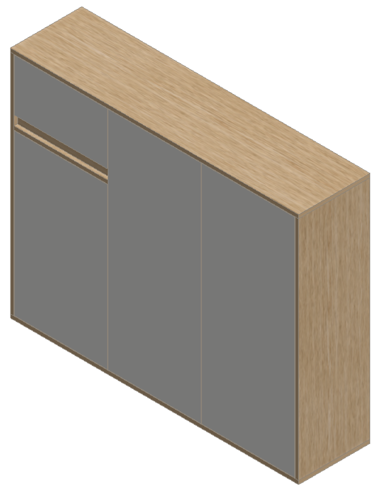 Country Oak & Warm White Shoe Cabinet