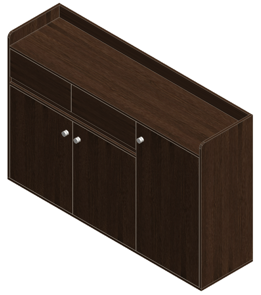 Prairie Oak Shoe Cabinet