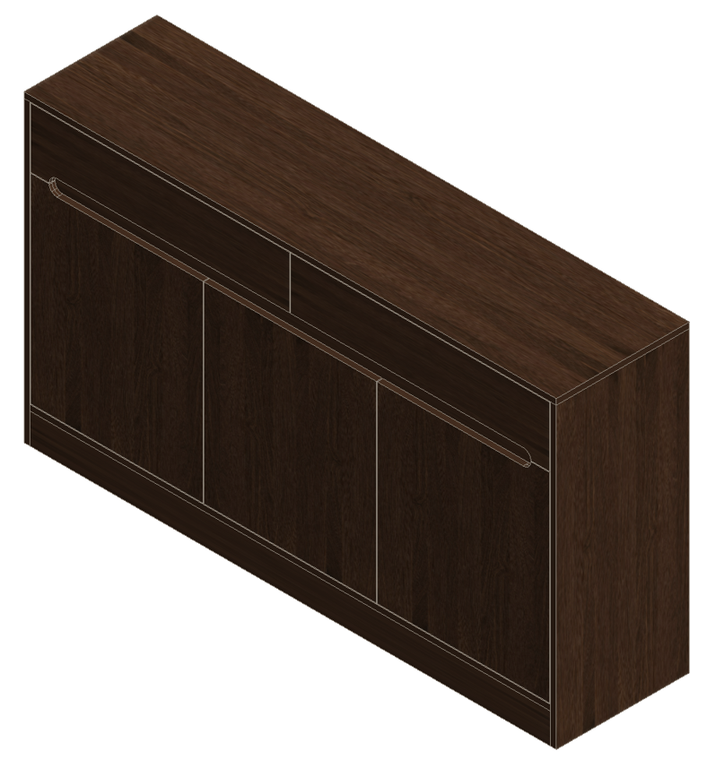 Prairie Oak Shoe Cabinet