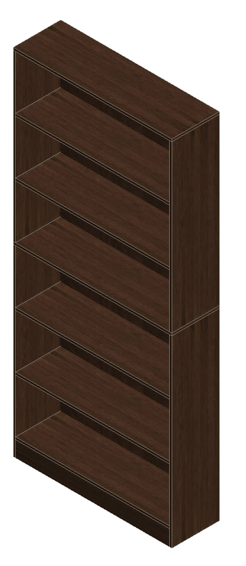 Prairie Oak Bookcase