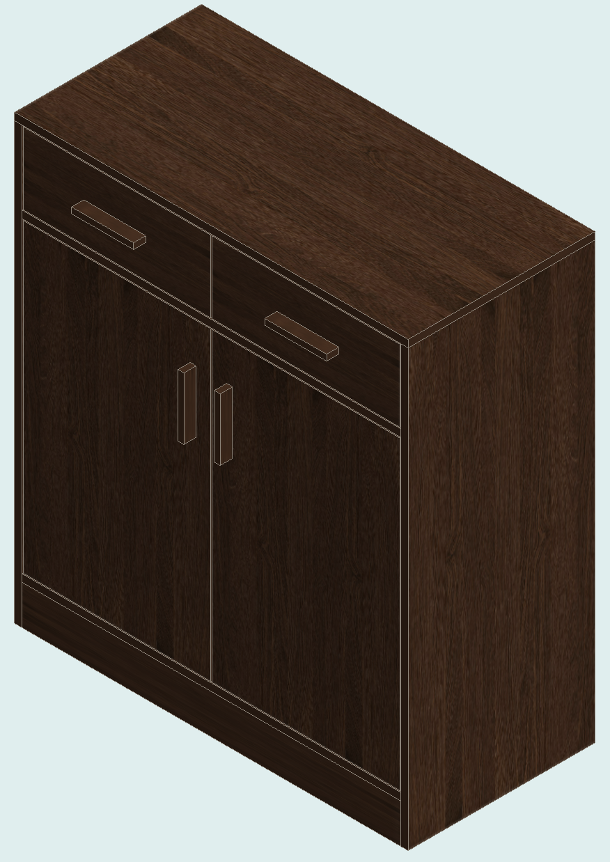 Prairie Oak Sideboard