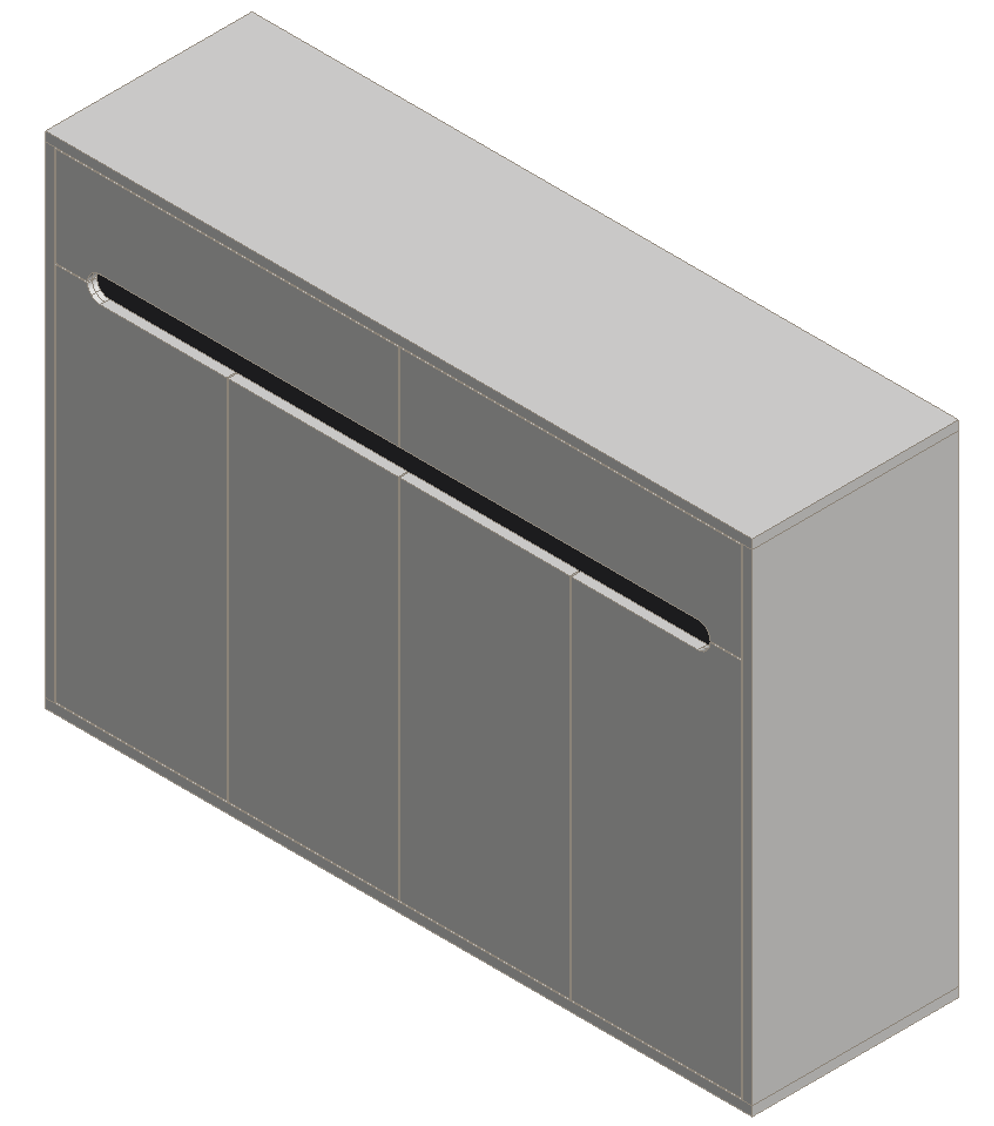 Light Gray & Black Shoe Cabinet