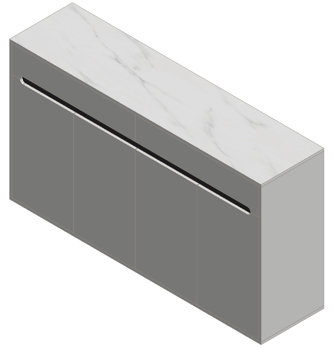 Warm White & Black Shoe Cabinet