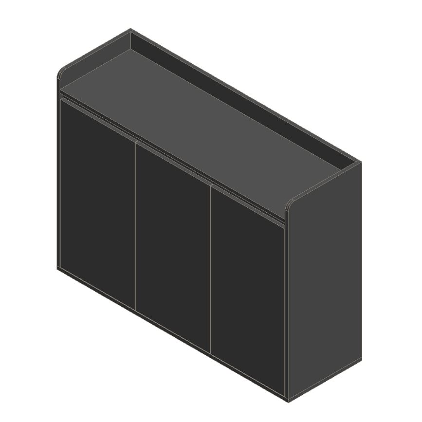 Sky Gray Shoe Cabinet