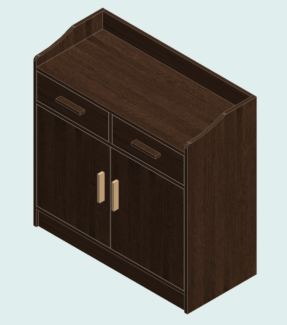 Prairie Oak Dresser