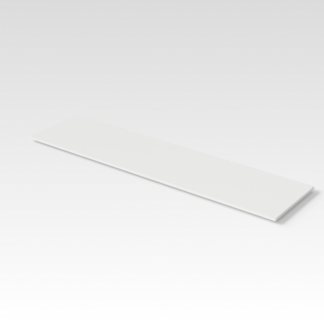 Warm White Office Desk