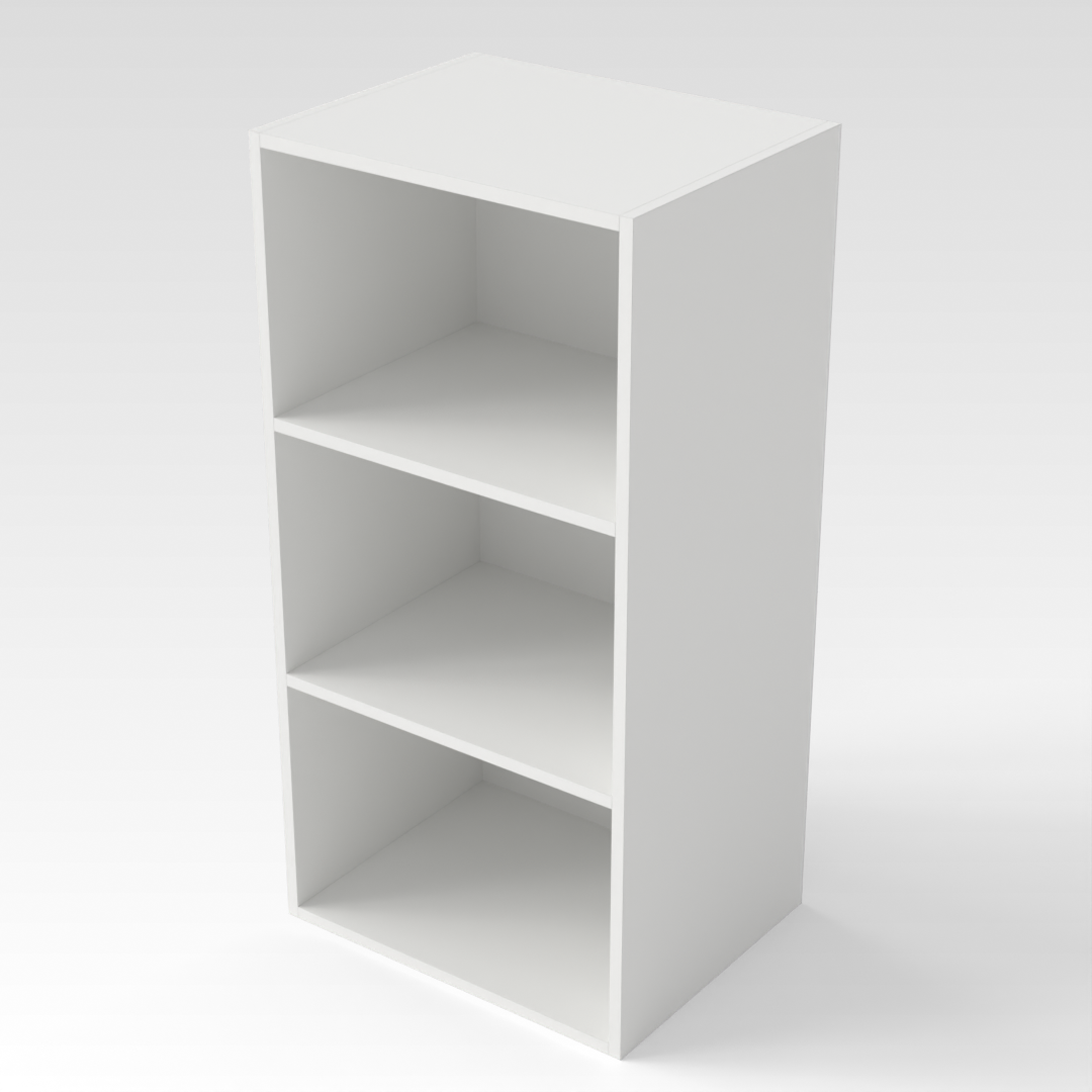 Warm White Bookshelf