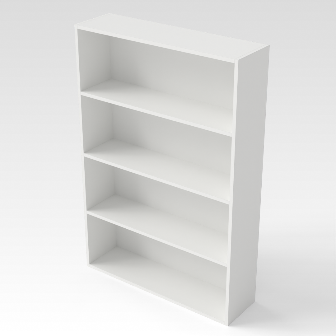 Warm White Bookshelf