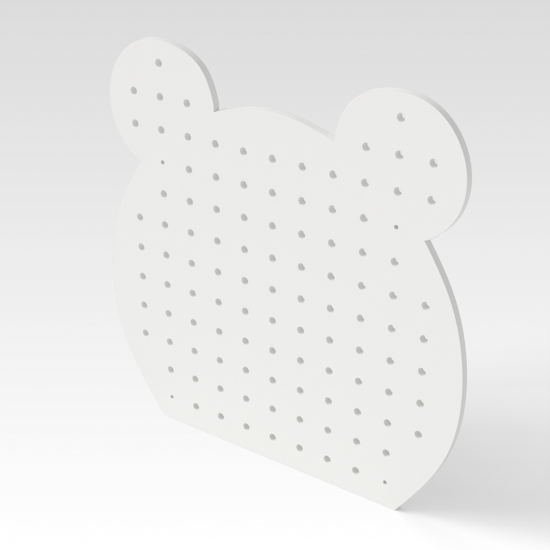 Warm White Pegboard