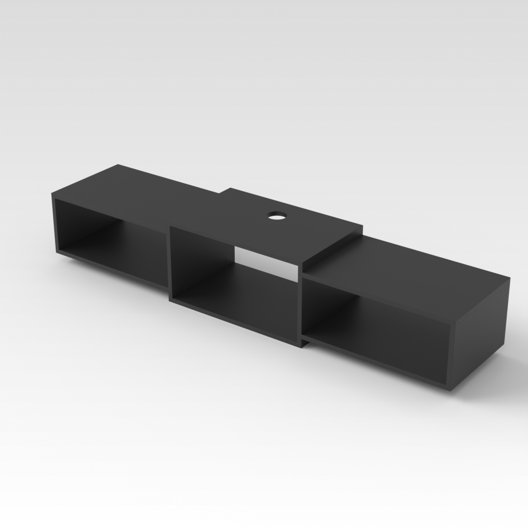 Black TV Stand