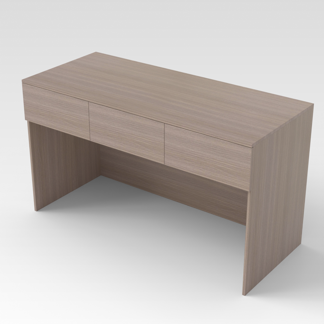 Graphite Gray Computer Desk