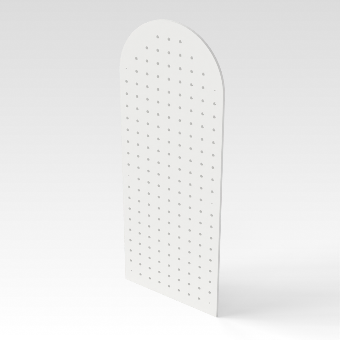 Warm White Pegboard