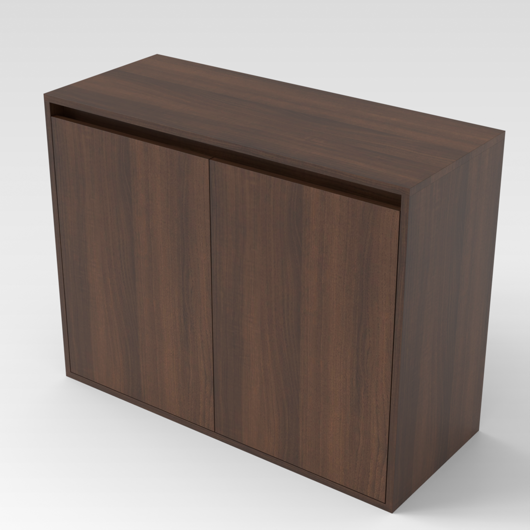 Prairie Oak Shoe Cabinet