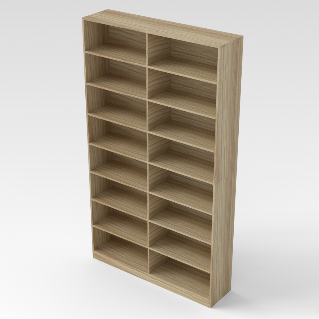 Country Oak Bookcase