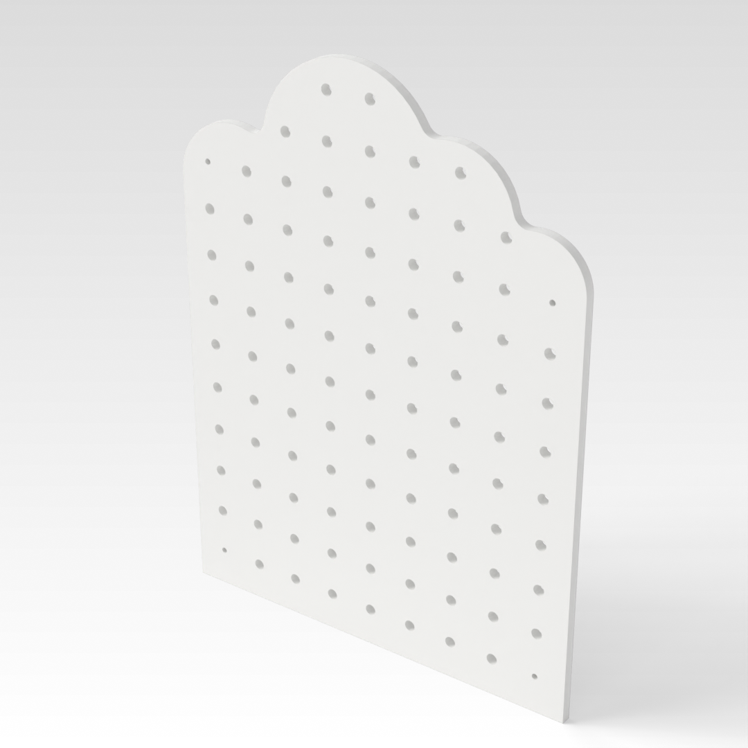 Warm White Pegboard