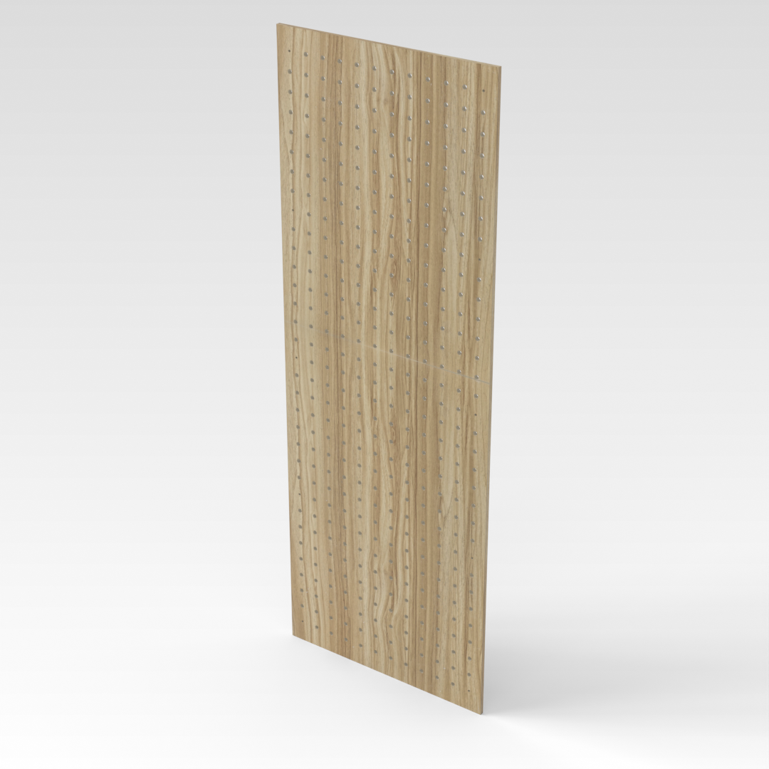 Country Oak Pegboard