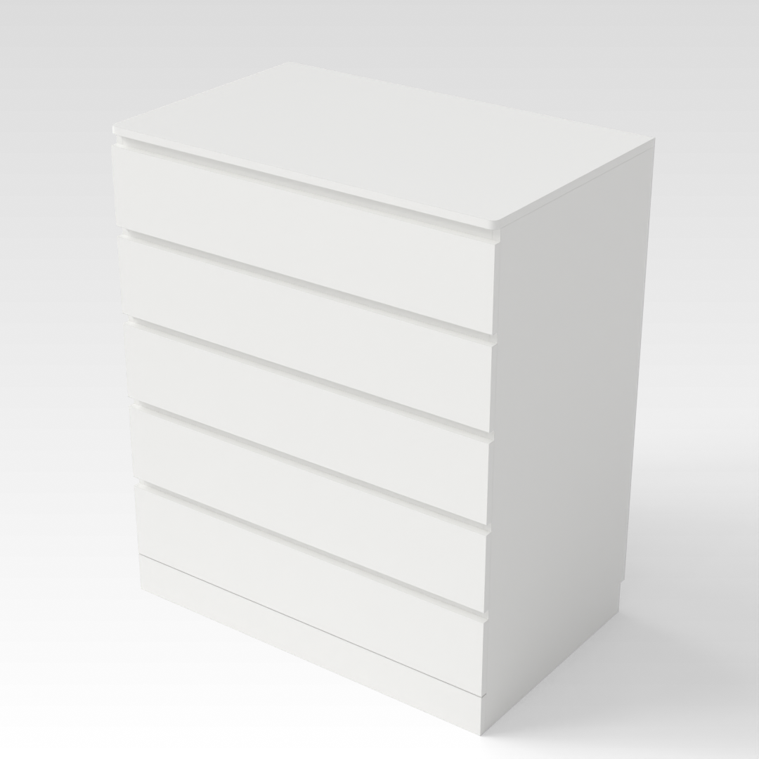 Warm White Shoe Cabinet