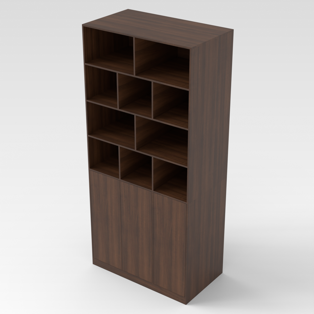 Prairie Oak Bookshelf