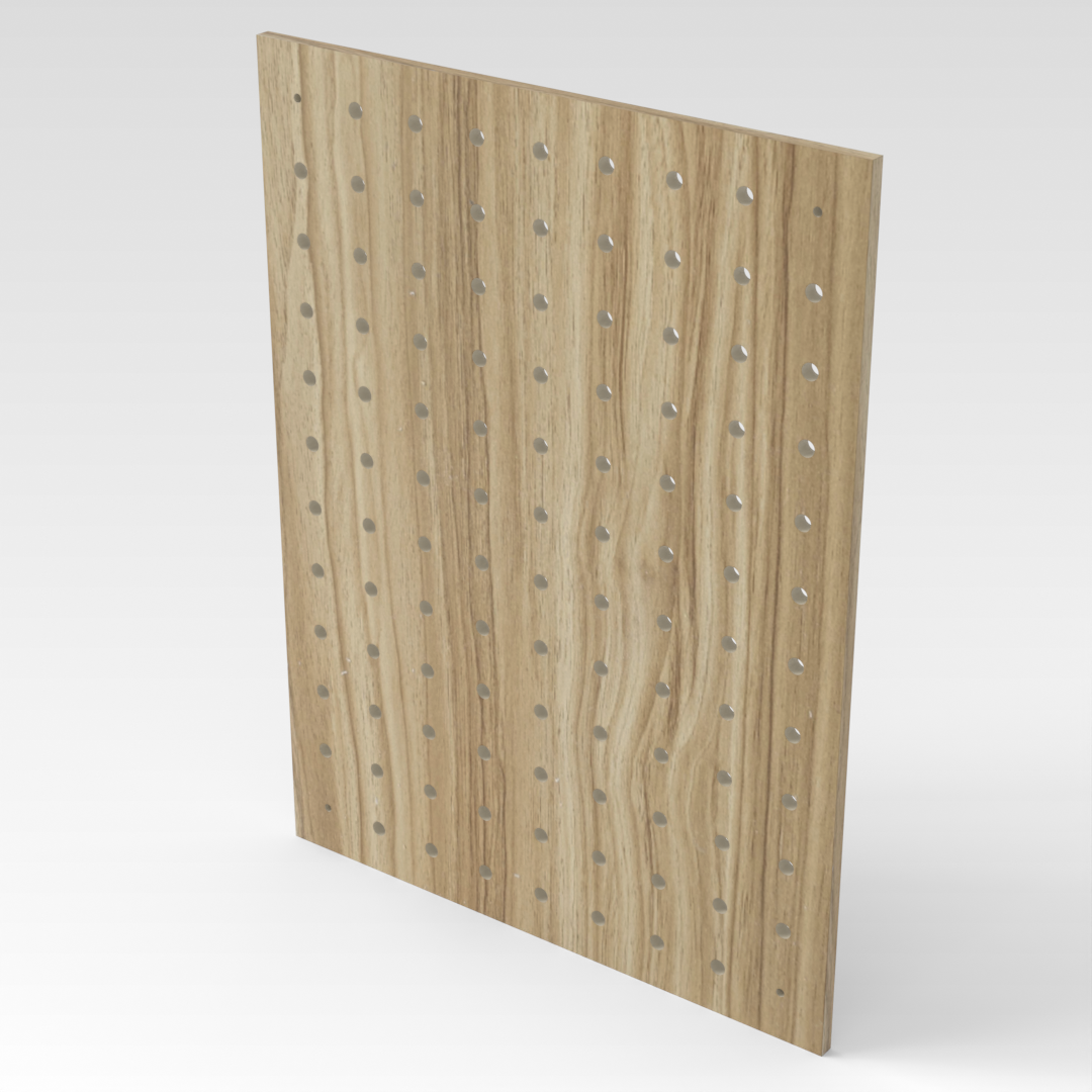Country Oak Pegboard