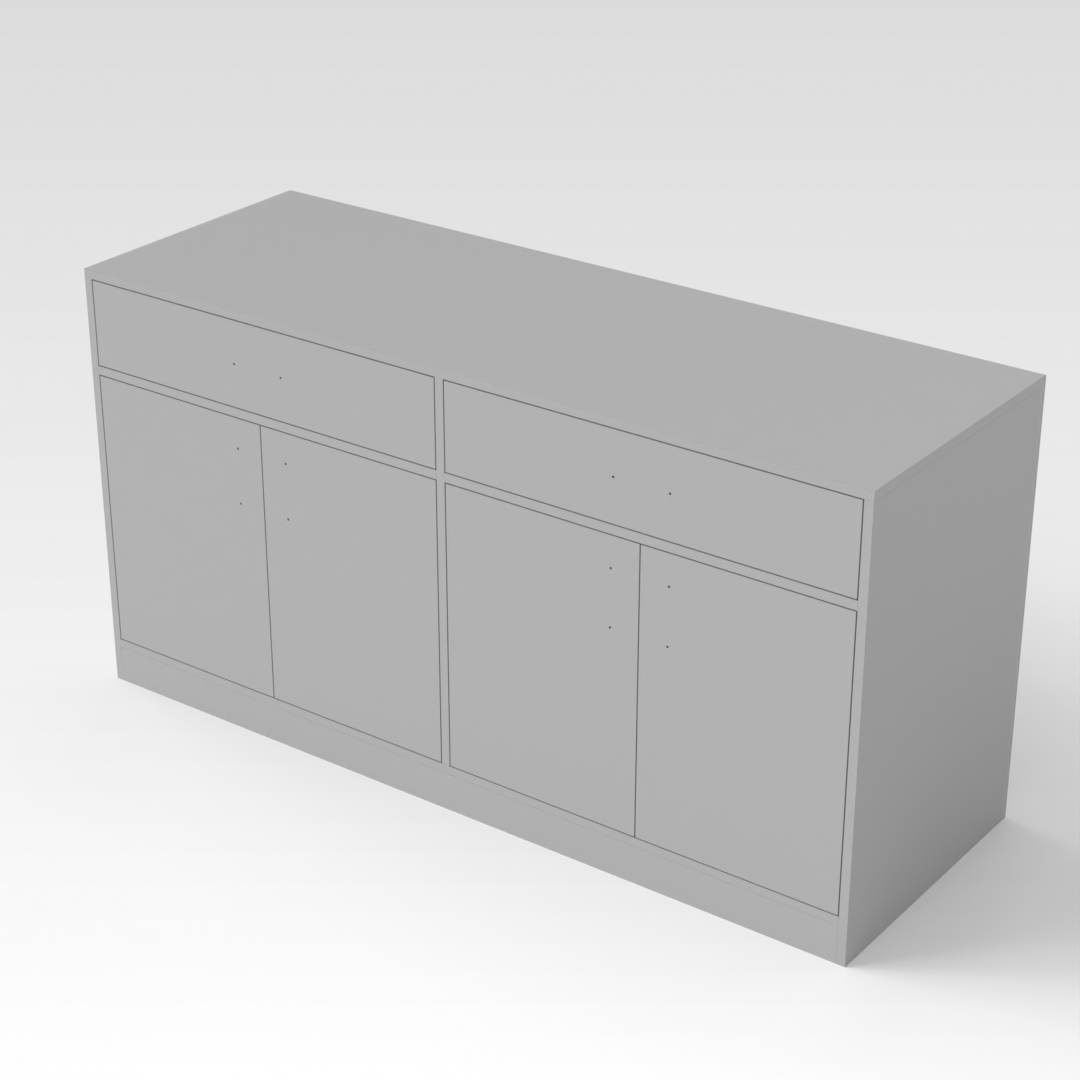 Light Gray Sideboard