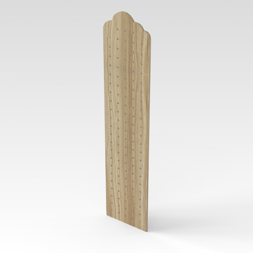 Country Oak Pegboard