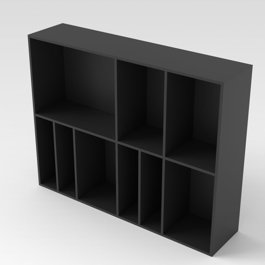 Black Bookshelf