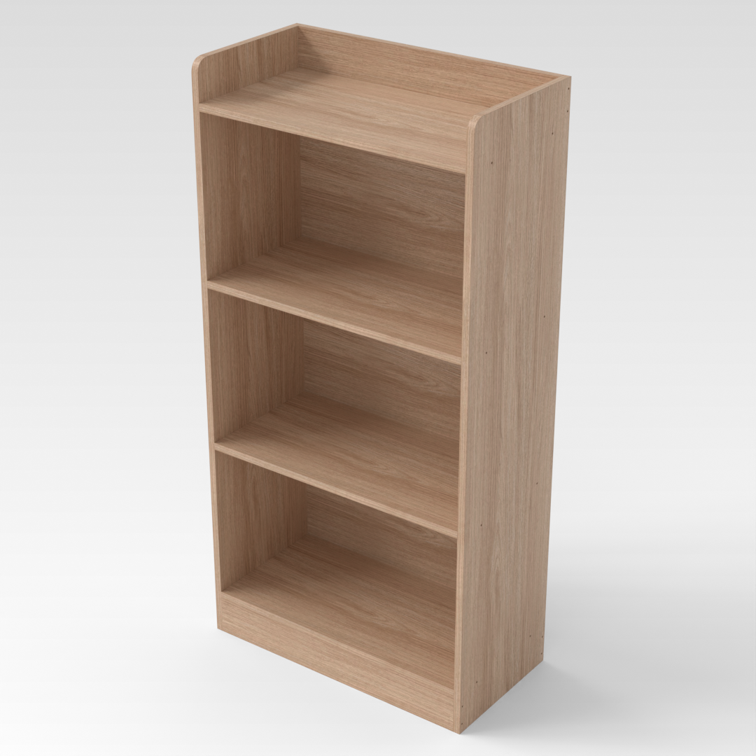 Breeze Natural Wood Bookshelf