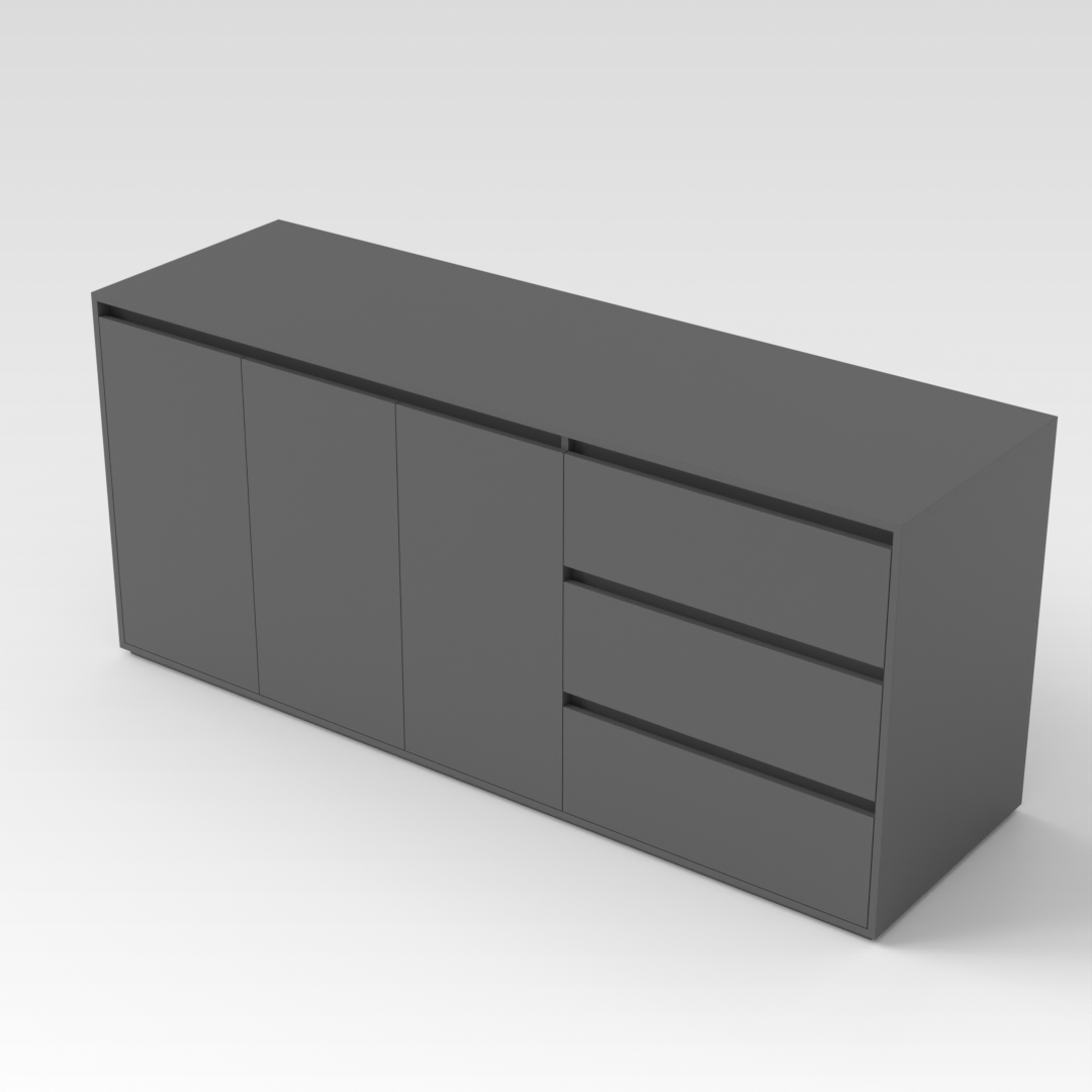 Sky Gray Dresser