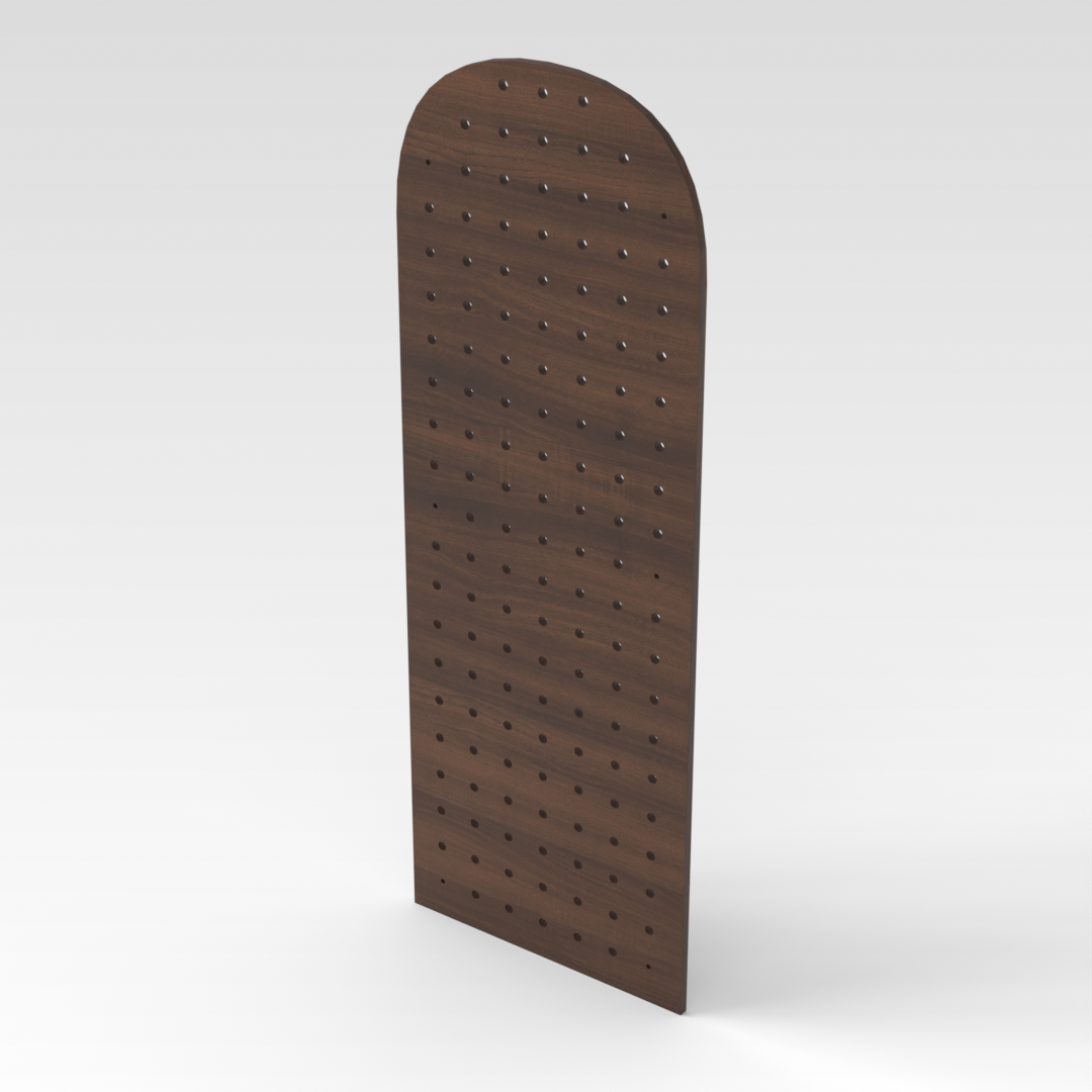 Prairie Oak Pegboard