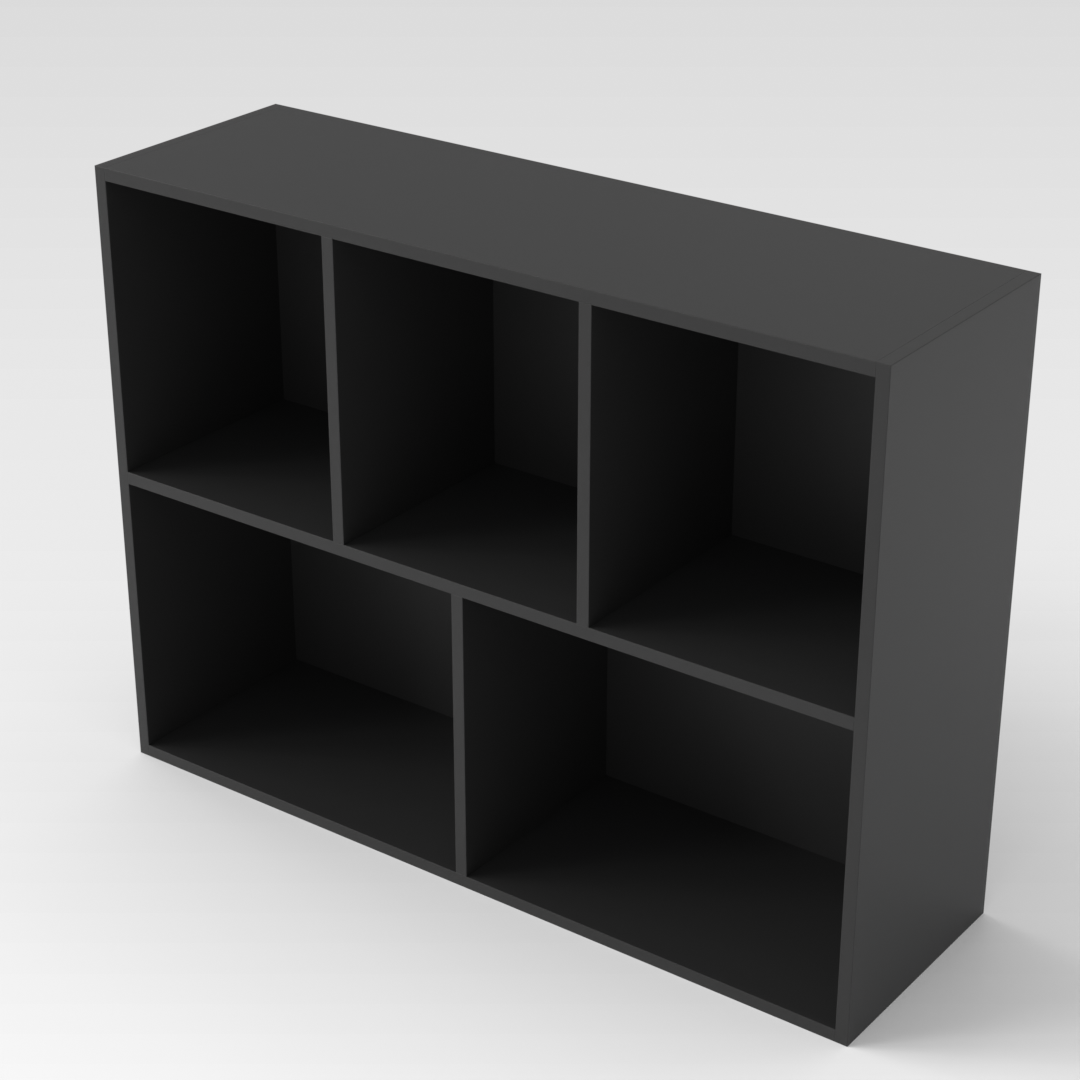 Black Bookcase